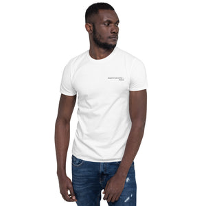 T-shirt Homme Brodé Jusqu'ici tout va bien