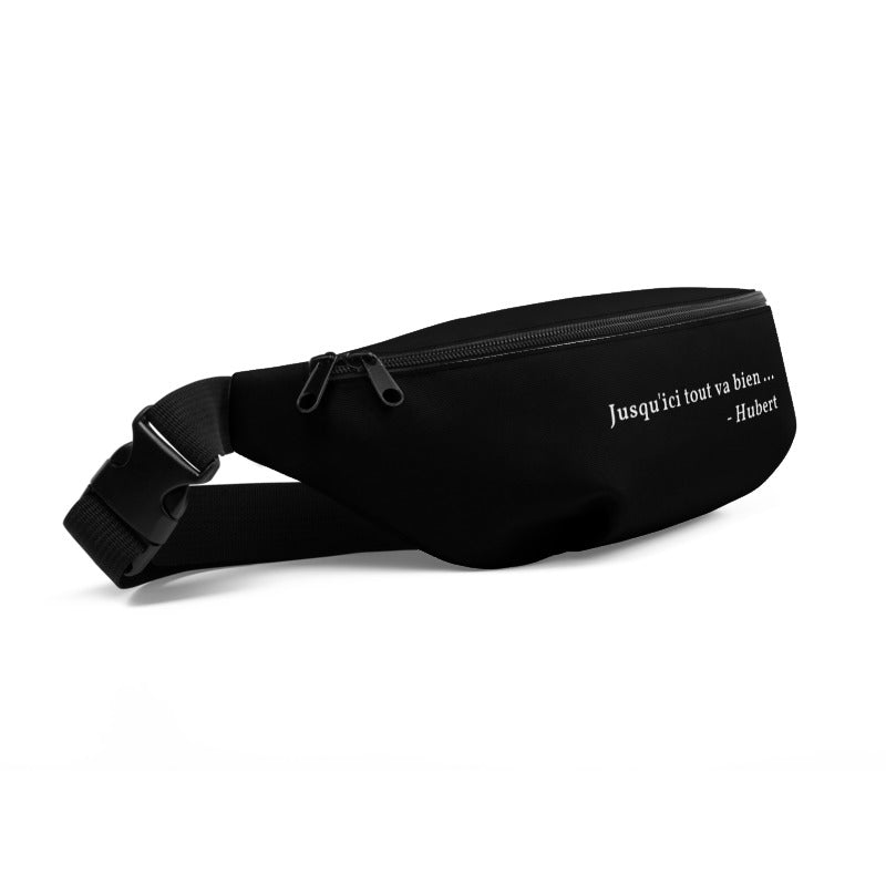 sac banane noir de trois quart jusqu'ici tout va bien